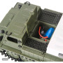 Радиоуправляемый гусеничный вездеход E-1 (ГАЗ-71), 2.4G масштаб 1:16 WPLE-1