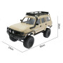 Радиоуправляемый краулер WPL C54-1 Land Cruiser LC80 желтый 1:16 - WPLC54-1-YELLOW