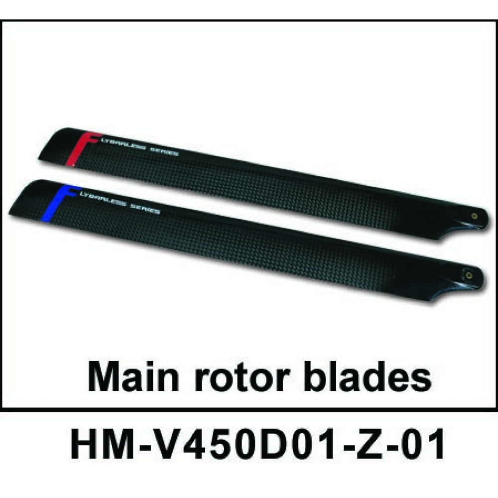 Лопасти основного ротора Walkera - HM-V450D01-Z-01
