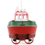 Радиоуправляемый буксир Tugboat зеленый 2.4G 1:72 - HL-3800-G