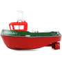 Радиоуправляемый буксир Tugboat зеленый 2.4G 1:72 - HL-3800-G