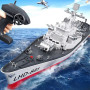 Радиоуправляемый военный корабль 2.4G. Масштаб 1:390