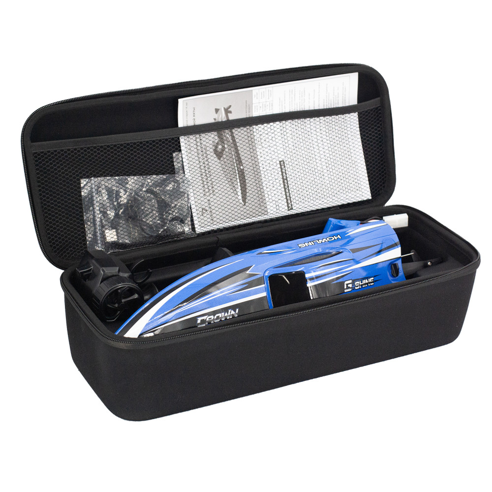 Радиоуправляемый катер Chasing Waves с сумкой (41 см, 35 км/ч) - HJ818-BLUE-BAG