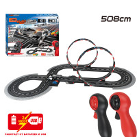 Гоночный автотрек JJ Slot (2 машинки, 508 см, 1:43) - JJ210-1