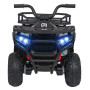 Детский электромобиль квадроцикл X-Robust (черный, 24V, 4WD, пульт, EVA) - XMX651-24V-4WD-BLACK
