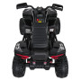 Детский электромобиль квадроцикл Outlander (черный, 24V, 4WD, пульт, EVA) - XMX652-24V-4WD-BLACK