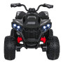 Детский электромобиль квадроцикл Outlander (черный, 24V, 4WD, пульт, EVA) - XMX652-24V-4WD-BLACK