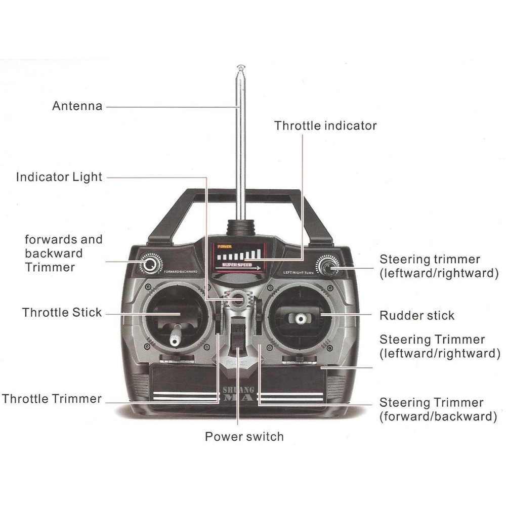 Пульт 49MHZ - 9100