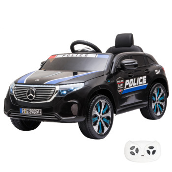 Полицейский электромобиль Mercedes Police EQC 400 12V 2WD - HL378-BLACK