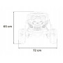 Детский электромобиль Багги Can-Am Maverick (24V, полный привод, белый) - DK-CA003-WHITE
