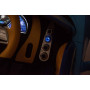 Детский электромобиль Bugatti Chiron (черный лак, 12V) - HL318