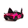 Детский электромобиль Lamborghini SVJ (розовый, 12V) - HL328