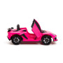 Детский электромобиль Lamborghini SVJ (розовый, 12V) - HL328