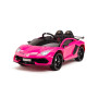 Детский электромобиль Lamborghini SVJ (розовый, 12V) - HL328