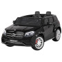 Детская машина Mercedes Benz GLS63 (черный лак, 4WD, 12V) - HL228