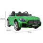 Детский Mercedes-Benz GT R (зеленый, 4WD, 12V) - HL289-GREEN