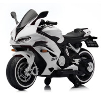 Детский электромотоцикл Ducati (12V, EVA, ручка газа, спидометр) - FT-921-WHITE