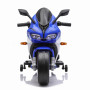 Детский электромотоцикл Ducati (12V, EVA, ручка газа, спидометр) - FT-821-BLUE-WHITE
