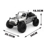 Радиоуправляемый краулер MJX Hyper Go H12Y+ FOC Brushless 4WD 1:12 - MJX-H12Y+