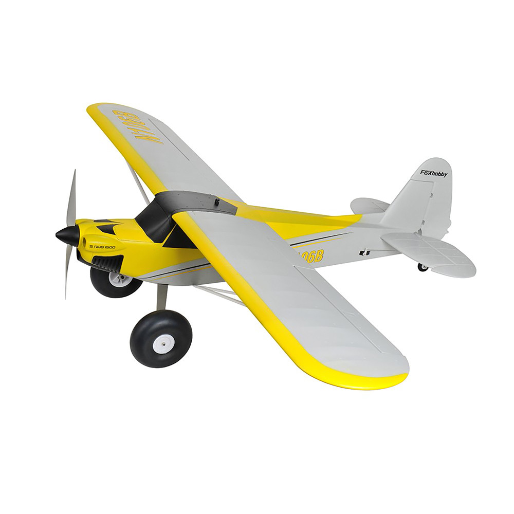 Радиоуправляемый самолет S Cub 1500mm Yellow RTF + Flight Controller - TOP126E