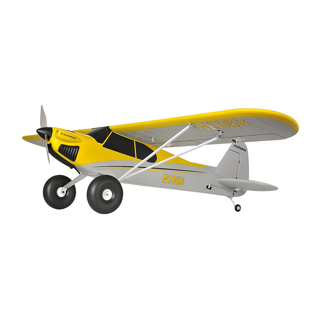 Радиоуправляемый самолет S Cub 1500mm Yellow RTF + Flight Controller - TOP126E