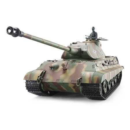 Радиоуправляемый танк Heng Long King Tiger MS version V7.0 масштаб 1:16 3888A-1-UpgA-V7