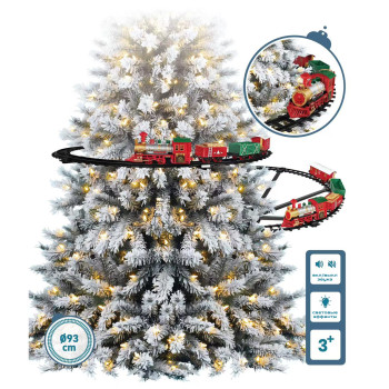 Железная дорога Fenfa Новогодний поезд на Елку - 2024E