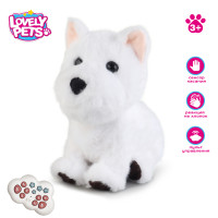 Радиоуправляемая плюшевая собака (28 см, сенсор) - BBS-01