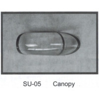 Капот красный Dynam - SU-05-red