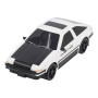 Радиоуправляемая машина для дрифта Toyota AE86 (19 см, 15 км/ч, свет, сменные колеса, фишки) - RC-24A
