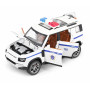 Радиоуправляемая металлическая полицейская машина Land Rover Defender 1:22 - HCL-3610-WHITE