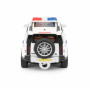 Радиоуправляемая металлическая полицейская машина Land Rover Defender 1:22 - HCL-3610-WHITE