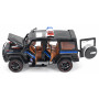 Радиоуправляемая металлическая полицейская машина Mercedes G500 1:22 - HCL-3608-BLACK
