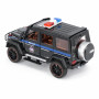 Радиоуправляемая металлическая полицейская машина Mercedes G500 1:22 - HCL-3608-BLACK