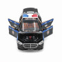 Радиоуправляемая металлическая полицейская машина Mercedes S600 1:22 - HCL-3613-BLACK