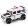 Радиоуправляемая металлическая полицейская машина Mercedes G500 1:22 - HCL-3608-WHITE