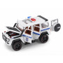 Радиоуправляемая металлическая полицейская машина Mercedes G500 1:22 - HCL-3608-WHITE