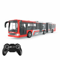 Радиоуправляемый автобус с гармошкой (красный) - 666-676NA-RED
