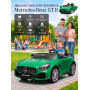 Детский Mercedes-Benz GT R (зеленый, 4WD, 12V) - HL289-GREEN
