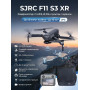 Квадрокоптер SJRC F11 S3 XR, пульт с экраном 3-AXIS 4K EIS 5G 10KM GPS