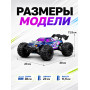 Радиоуправляемый внедорожник Rapidly 4WD 1:16 - SCY-16101-PURPLE