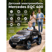 Полицейский электромобиль Mercedes Police EQC 400 12V 2WD - HL378-BLACK