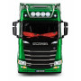 Радиоуправляемый тягач Scania HUINA масштаб 1:18 - HN1501PRO-GREEN