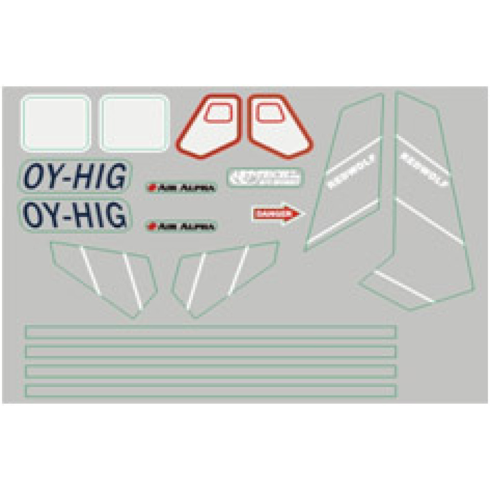 Набор наклеек Redwolf Art-tech 4C031