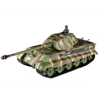 Радиоуправляемый танк German King Tiger масштаб 1:16 2.4G Heng Long 3888-1