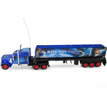 Радиоуправляемый трейлер цистерна Super Track HuangBo Toys 666-405