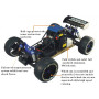 Радиоуправляемая багги Mummyer Gasoline Off Road Buggy 26СC 4WD 1:5 - 94051