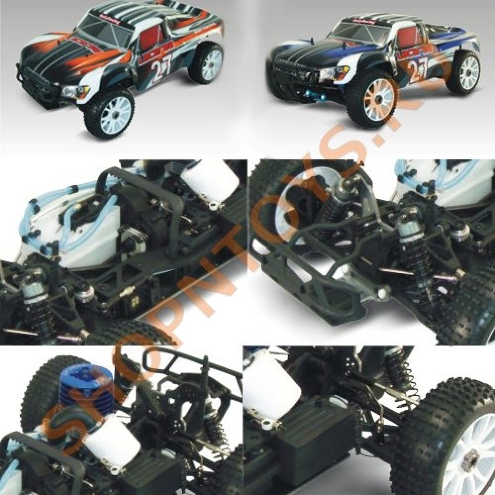 Радиоуправляемый автомобиль с ДВС HSP 4WD Superior Version GP Rally Car 1:8  - 94763 - 2.4G