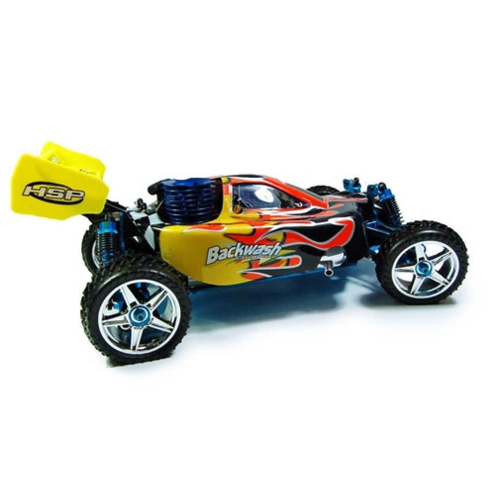 Радиоуправляемая багги с ДВС HSP Nitro Off-Road Buggy 4WD 1:10 - 94166 -  2.4G