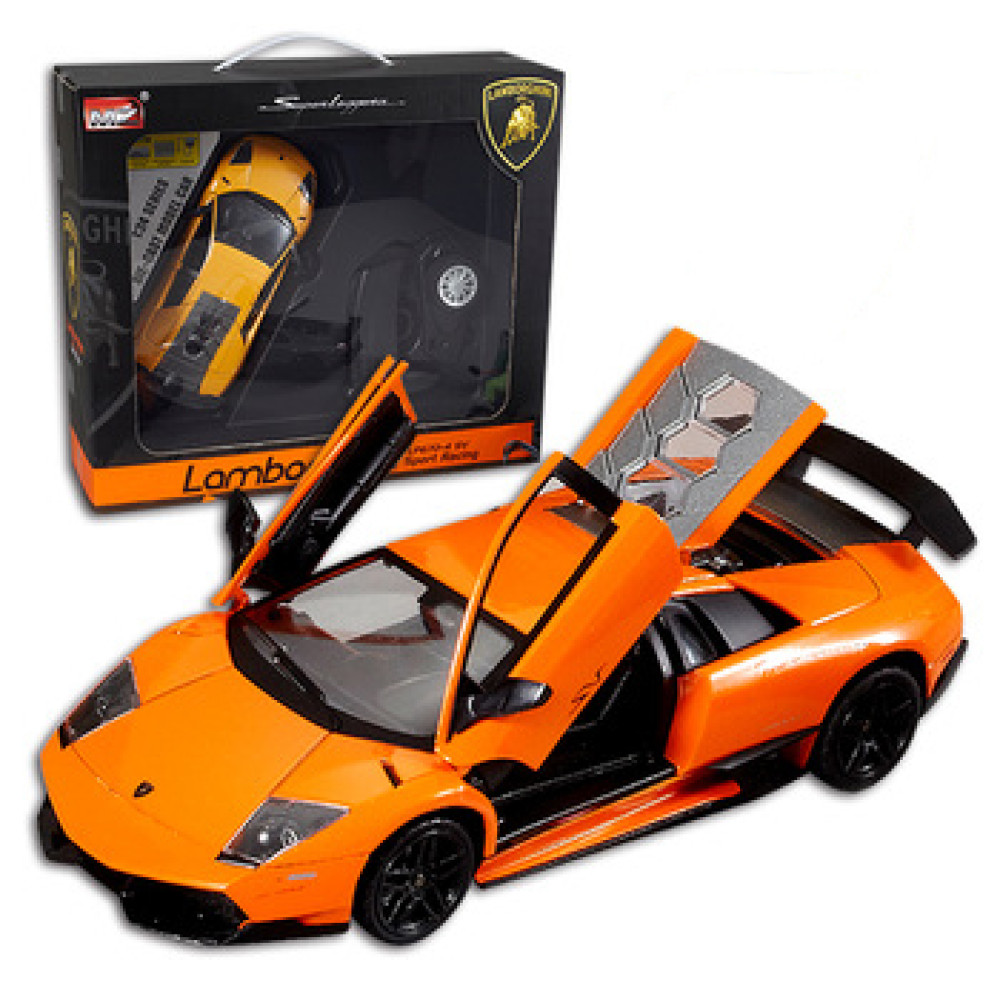 Ламборгини на управление. Игрушка Ламборджини Lamborghini Murcielago. Lamborghini 1:24. Lamborghini Murcielago игрушка на радиоуправлении. Lamborghini Murcielago 2001 2006 игрушечная.